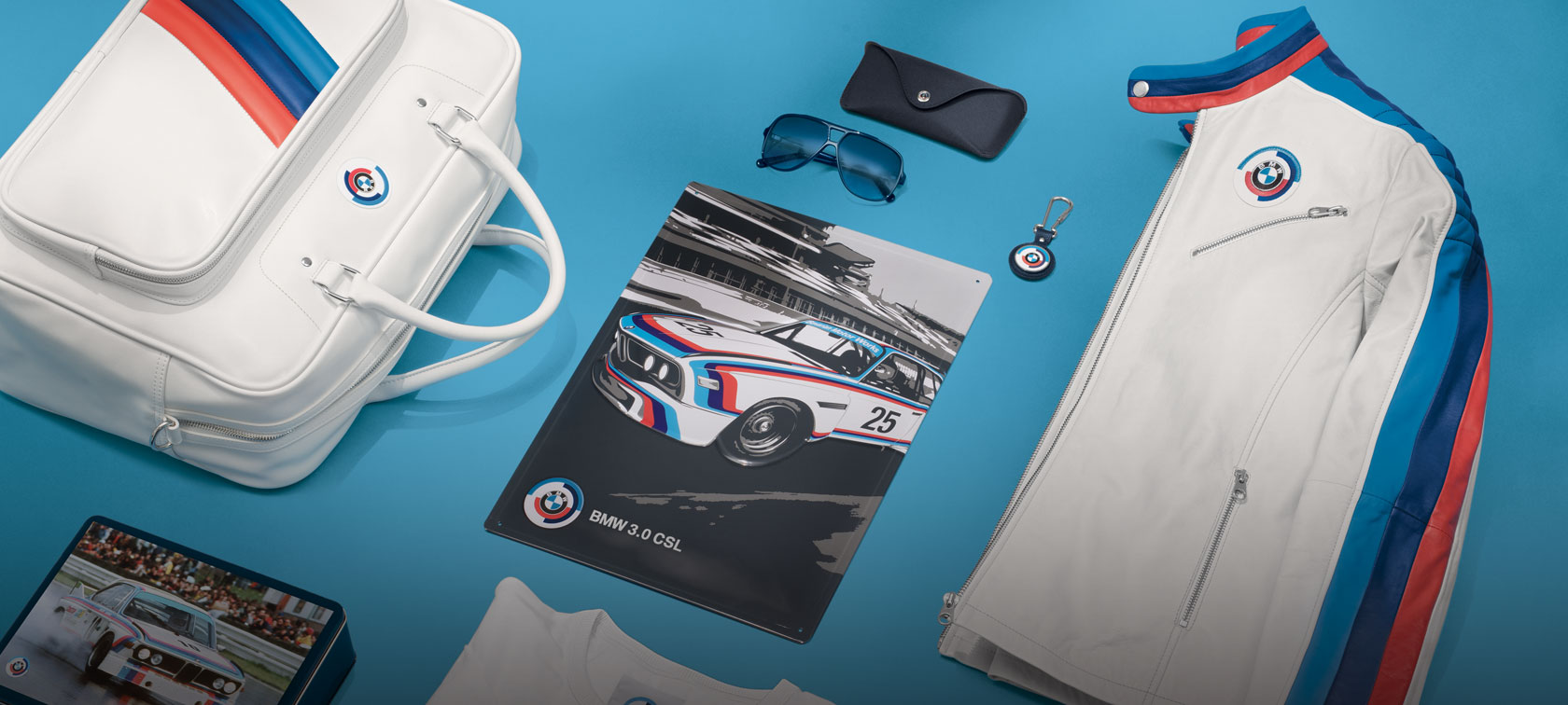 Alle producten van de BMW Motorsport Heritage Collection. Alle producten van de BMW Motorsport Heritage Collection.